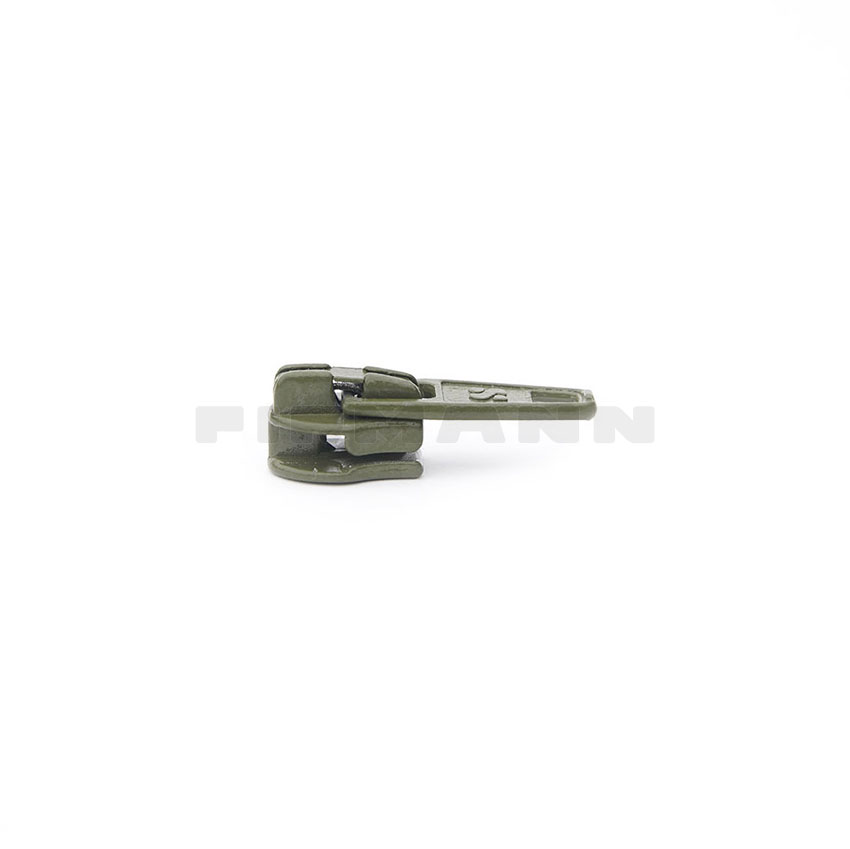 [612609] Schieber oliv 6041 f. Reißverschl.