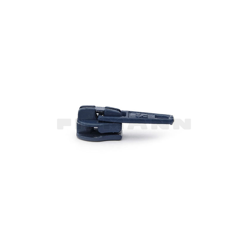 [612631] Schieber dkl.blau 6168 f. Reißverschl.