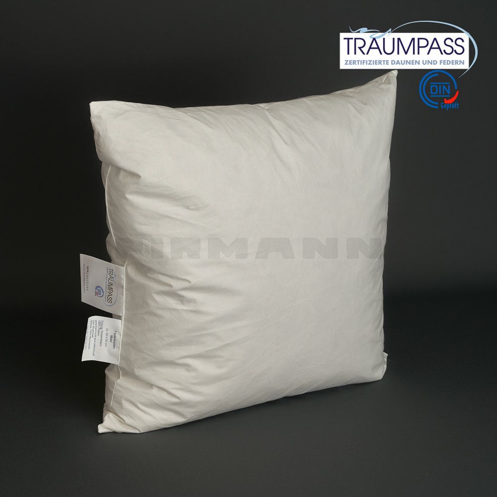 [721475] Traumpass-Federkissen 50x50 cm, MAXI ca. 1000 g