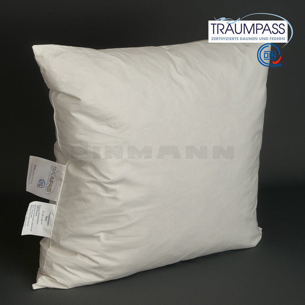 [721476] Traumpass-Federkissen 60x60 cm, MAXI ca. 1500 g