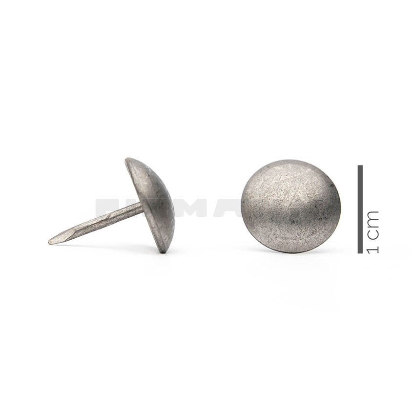 [752027] Ziernägel 160 1/3 matt vernickelt