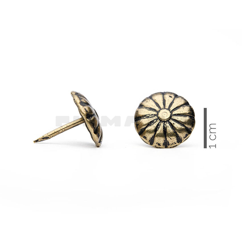 [752638] Sternnägel 547W bronce-ren.14 mm