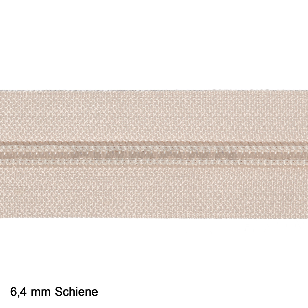 [612505] Reißverschluss endlos 6,4 mm, h.beige 6012