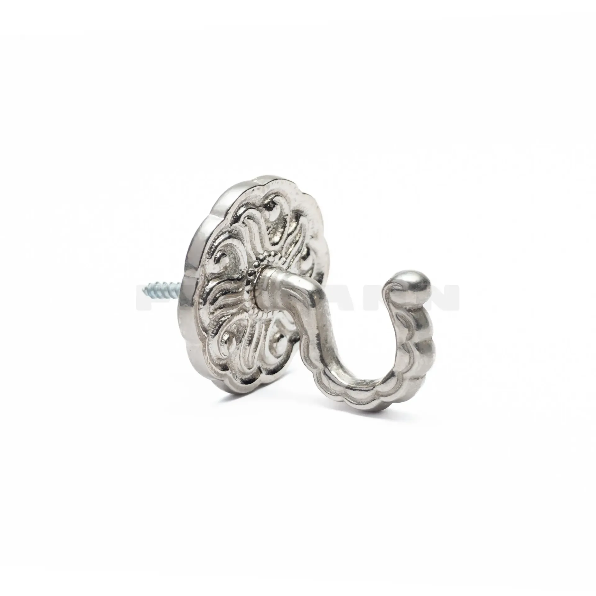 [611354] RHH Blumenrosette, verchromt