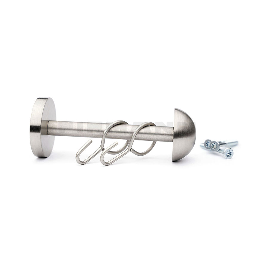 [611341] RHH Stab 80+Halbkugel 34 nickel matt