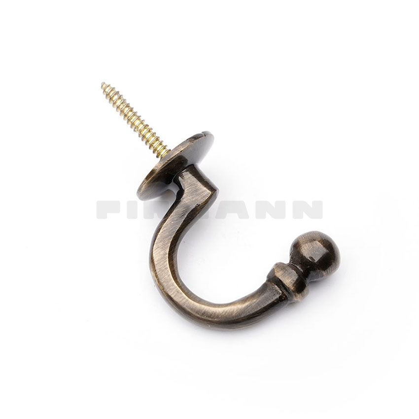 [611392] RHH Knauf, messing antik