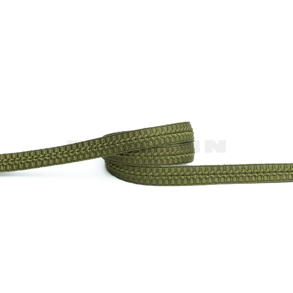 [VB315] Herzerlborte heugrün ca.12 mm