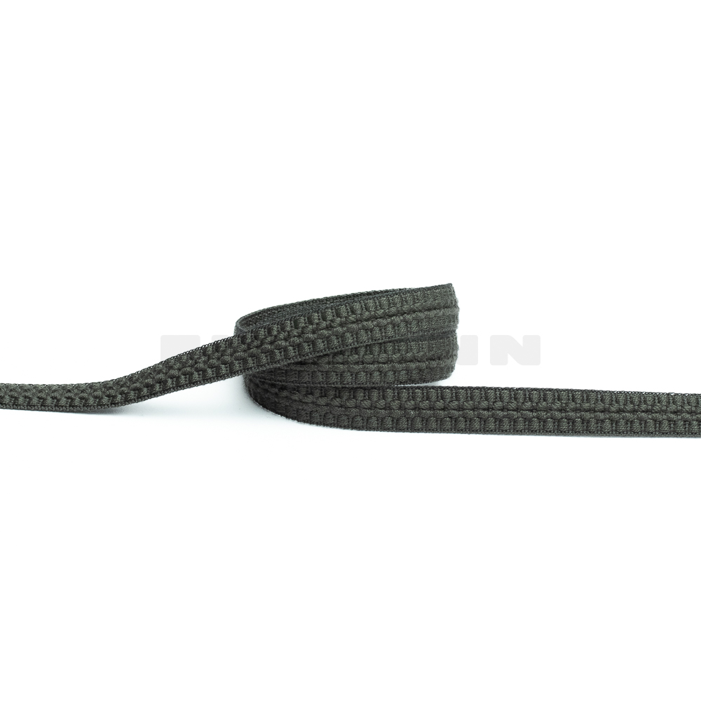 [VB509] Herzerlborte anthrazit ca.12 mm