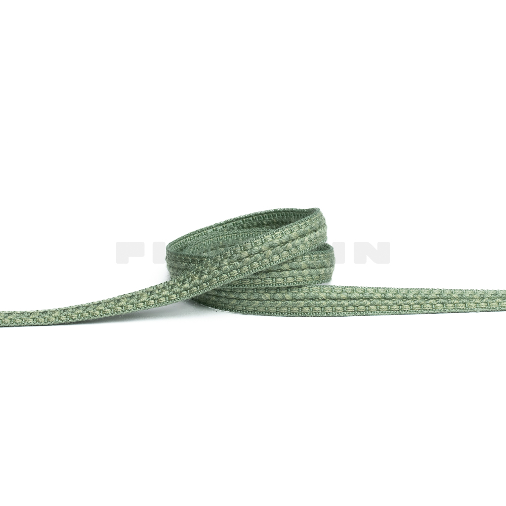 [VB403] Herzerlborte reseda  matt 12 mm