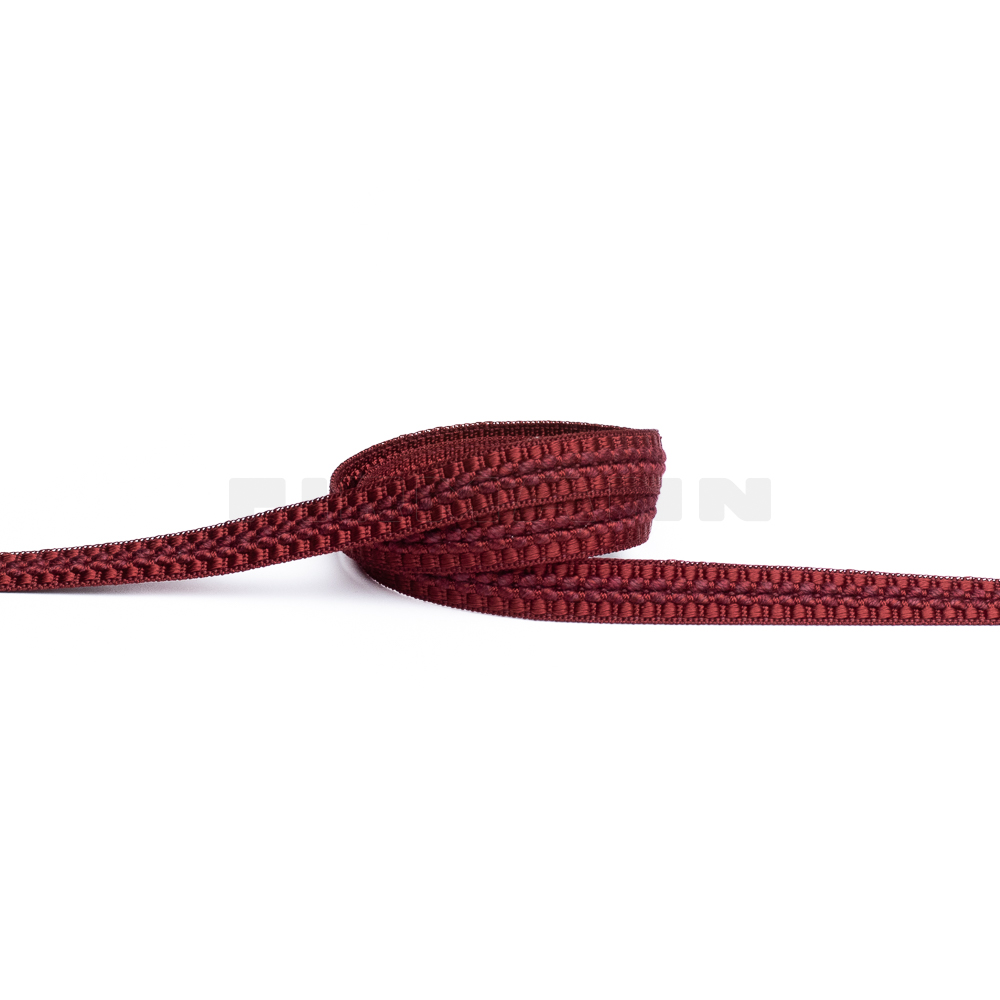 [VB602] Herzerlborte weinrot ca.12 mm