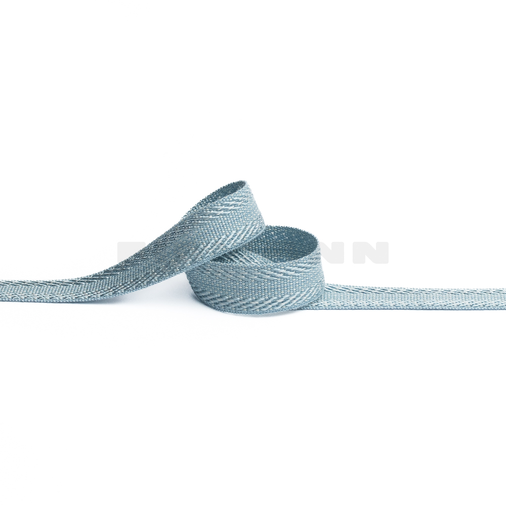 [RB32] Rips-Möbelborte 15 mm  h.blau