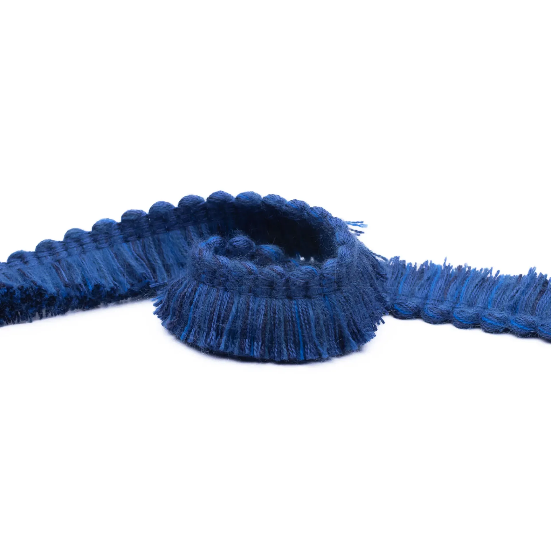 [VSF503] Schnittfransette dkl.blau, 24 mm