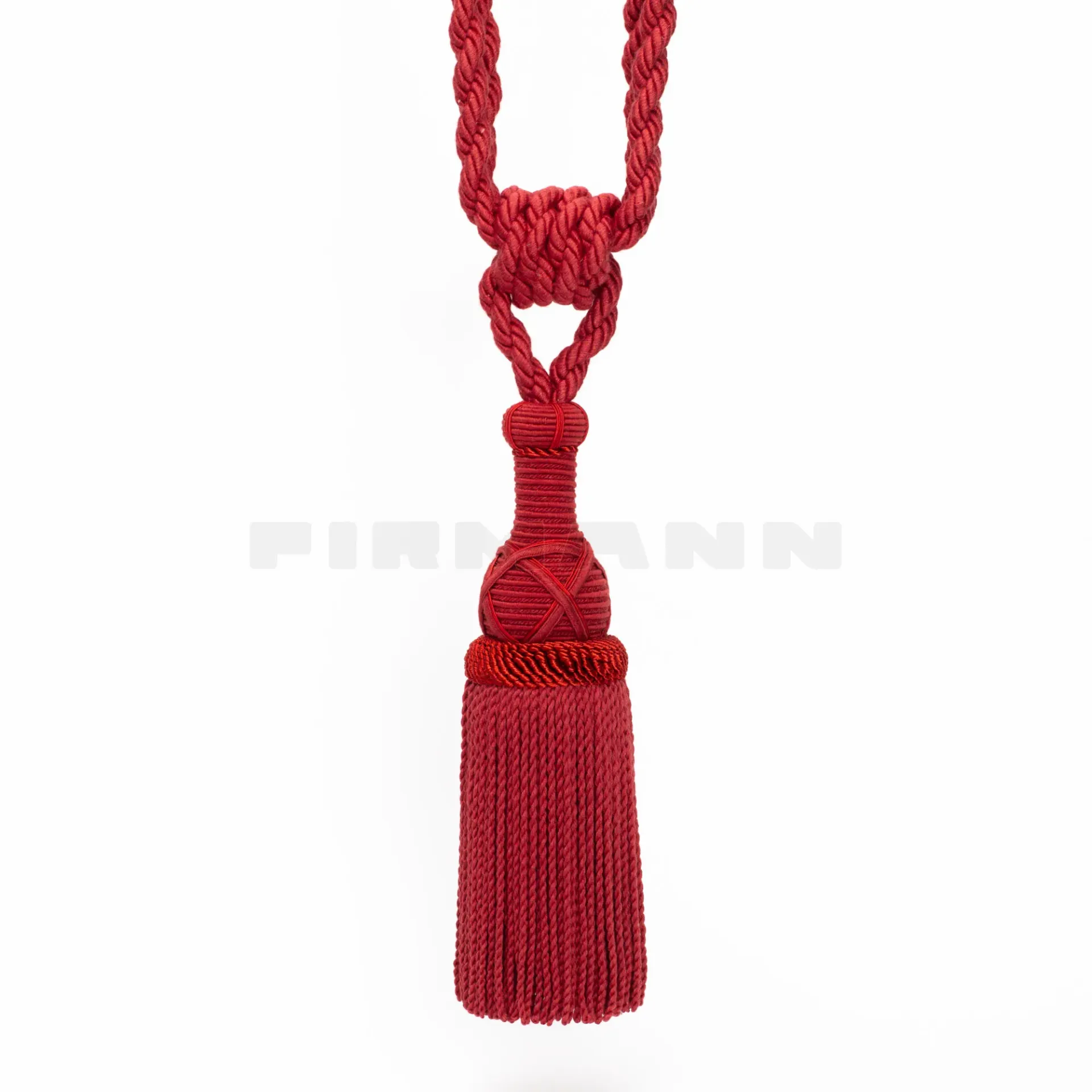 [TRC331] RH Contarini m. Drillfranse 80/30 cm, himbeer