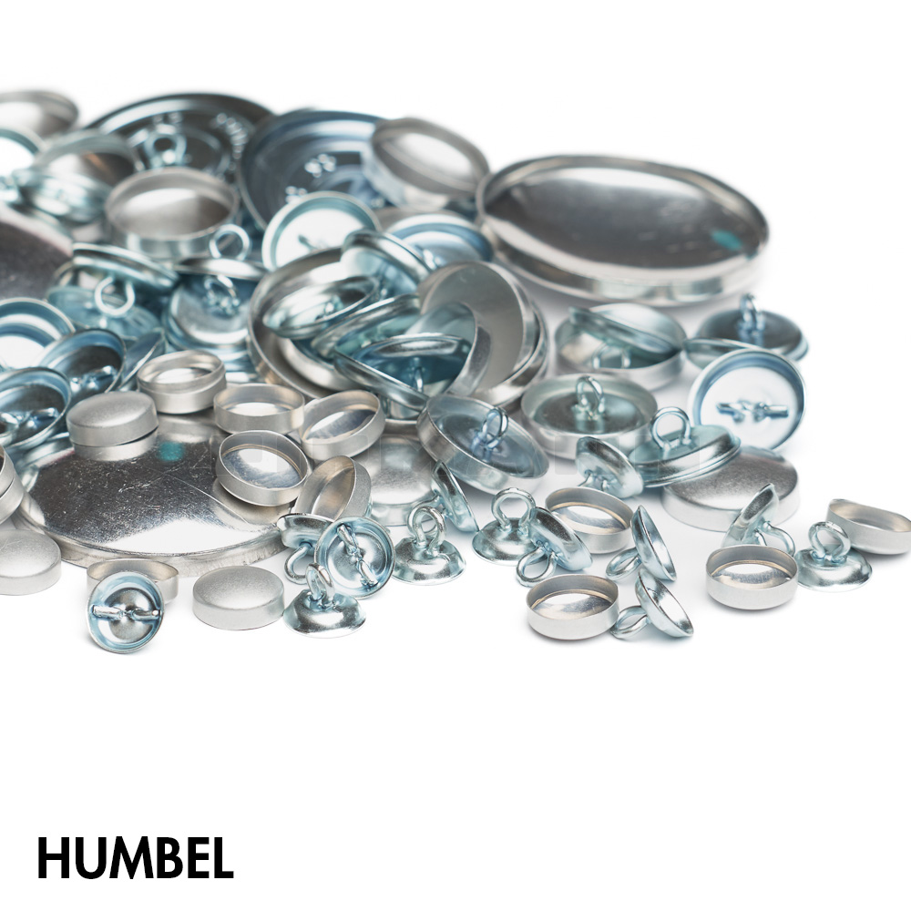 Humbel Knopfteile mit Öse