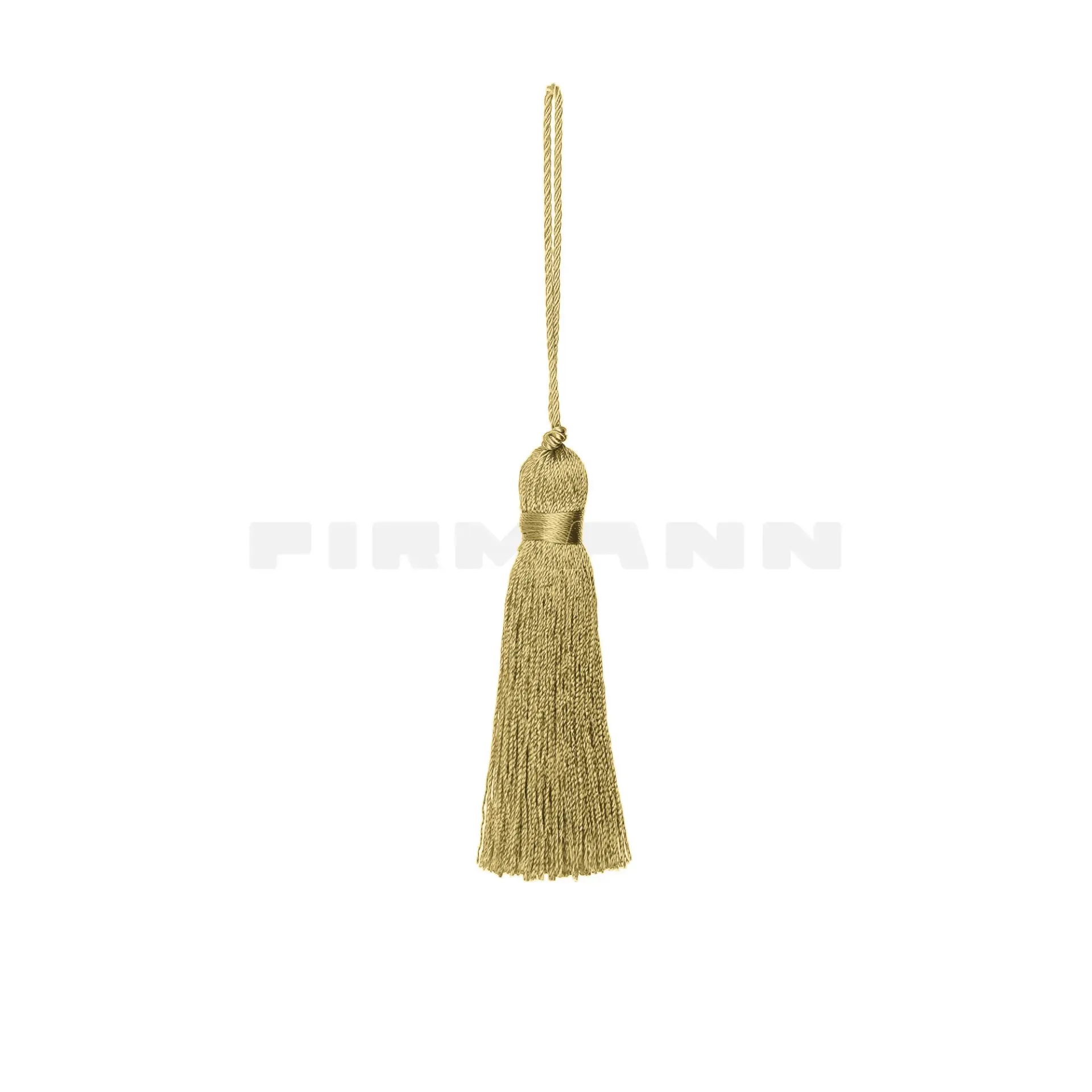 [PQP110] Parmella - Quaste gold havanna 7,5 cm