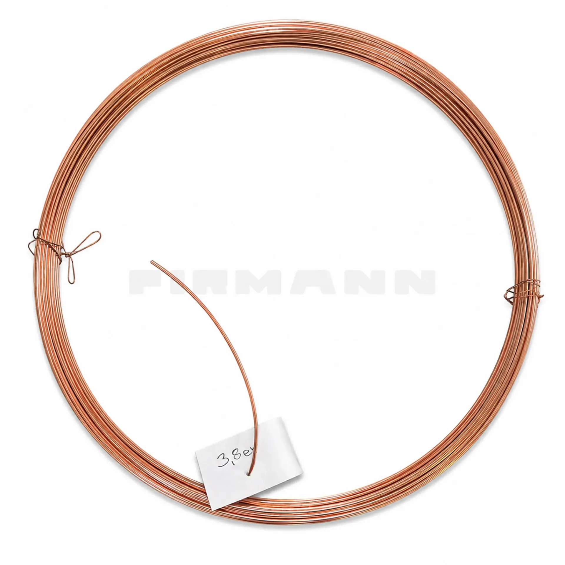 [720221] Kantendraht 3.8 mm, verkupfert